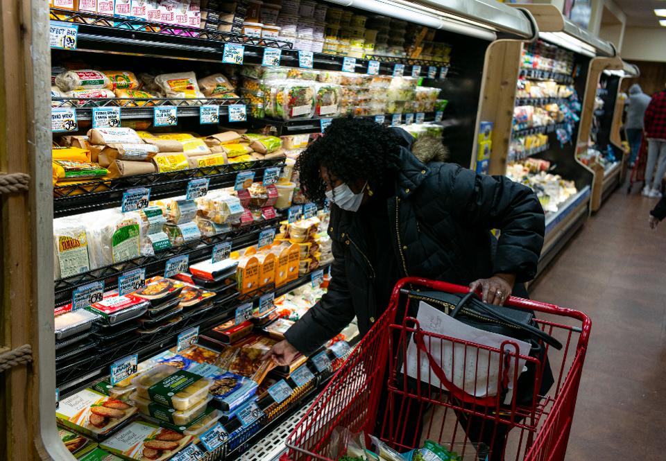 Shopping At Trader Joes During Coronavirus