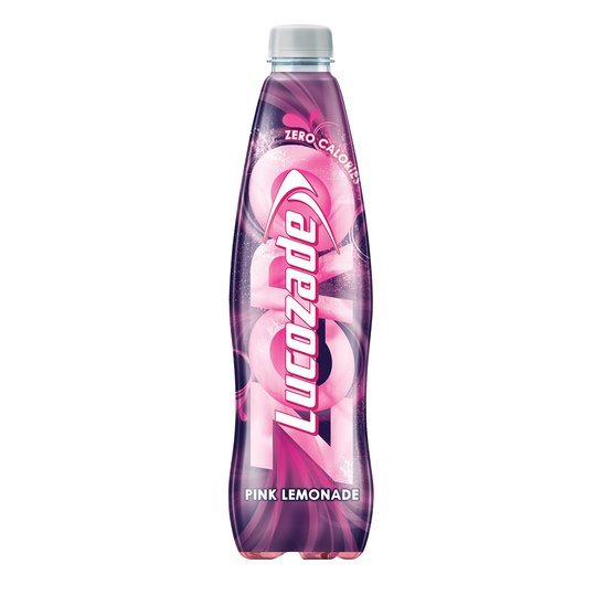  Lucozade pink lemonade is £1 at Tesco for a litre bottle