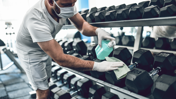 Trainers are now required to clean at many gyms.