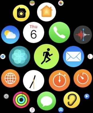 Apple Watch exercise routine