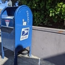 Mailbox near West Burnside Street. (Aaron Mesh)