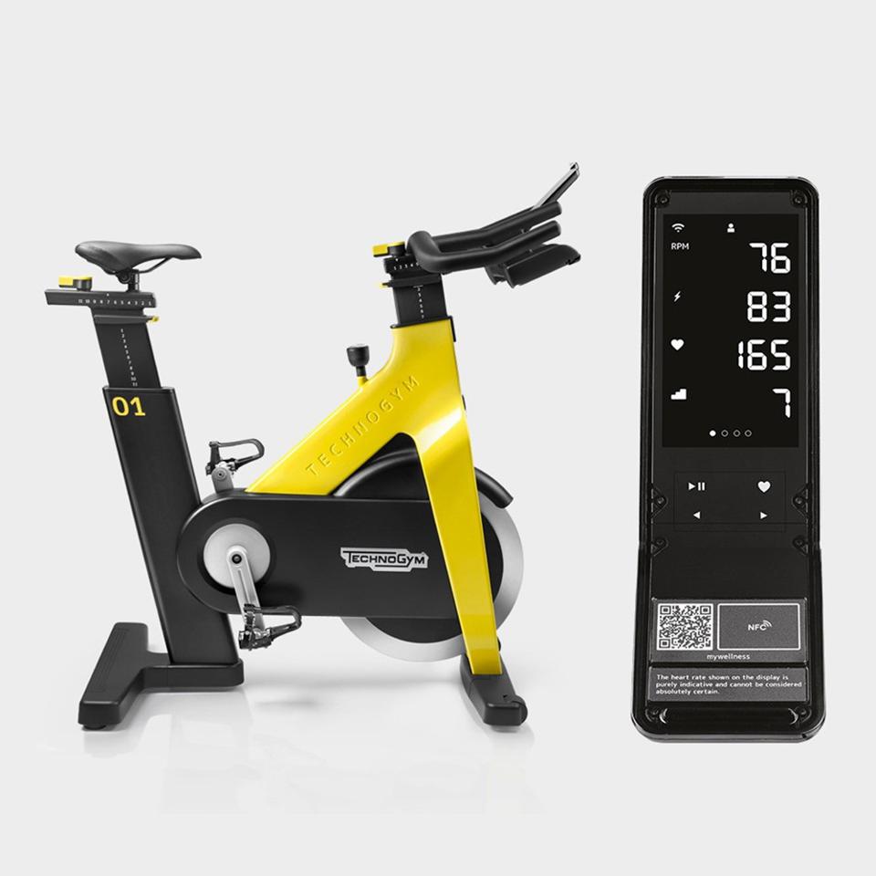 Technogym indoor fitness stationary bike